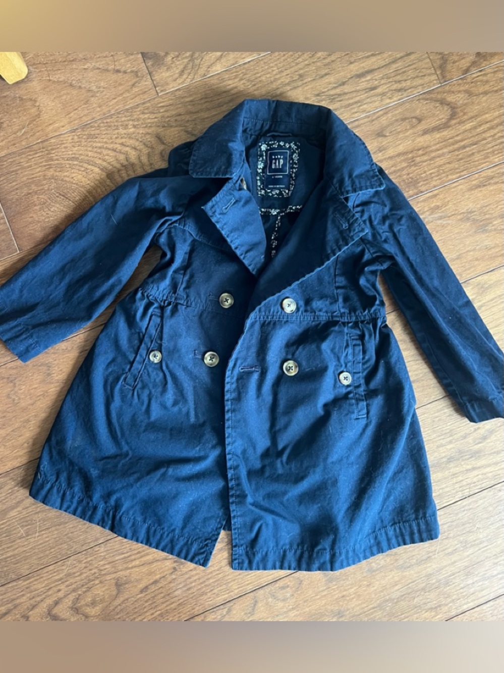 GAP Kids, 4T, Navy Pea Coat